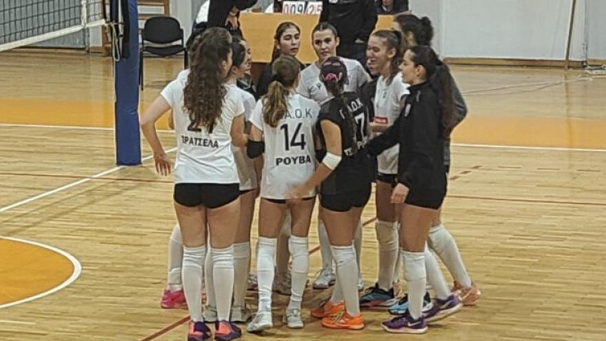 Πρόκριση στην Β Φάση για την Κ18 βόλεϊ κοριτσιών του ΠΑΟΚ!
