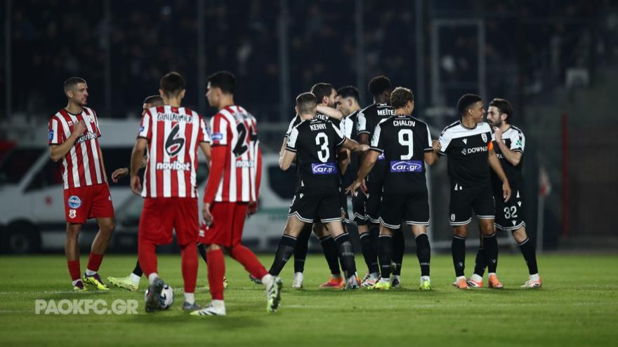 Πεντάστερος ο ΠΑΟΚ και παραμένει στην κορυφή!