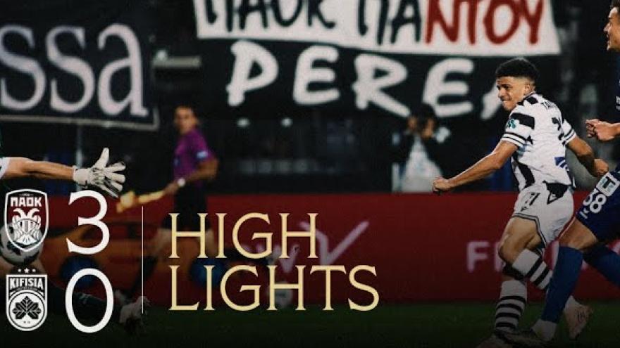 Τα στιγμιότυπα του ΠΑΟΚ - Κηφισιά