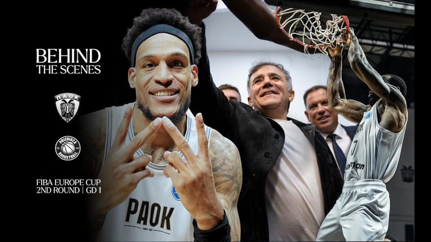 Η παρακάμερα του ΠΑΟΚ - Πριέβιντζα