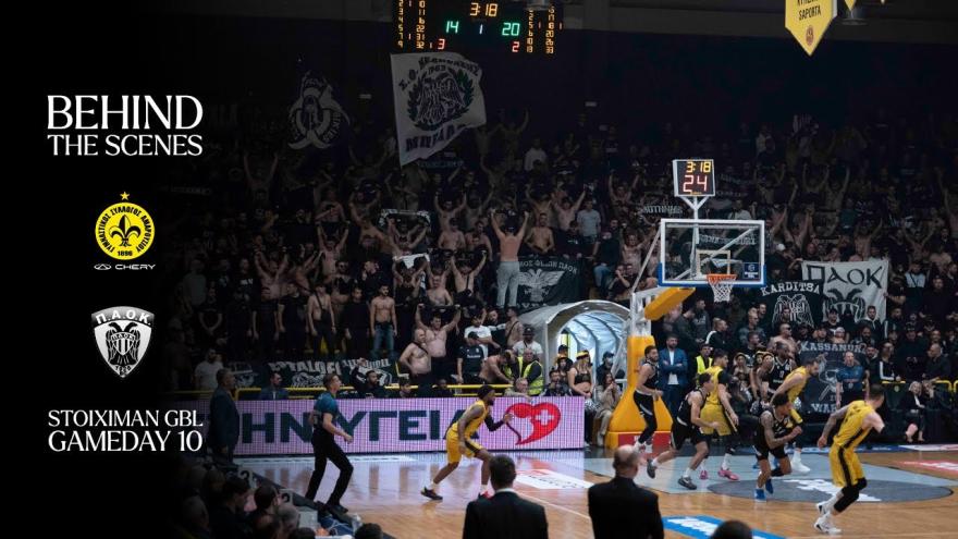 Η παρακαμέρα του Μαρούσι - ΠΑΟΚ