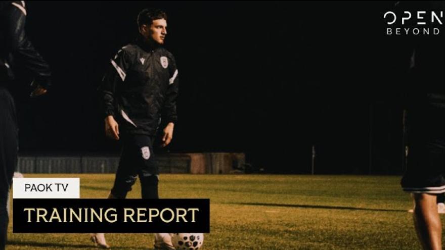 H πρώτη προπόνηση για Ζαφείρη