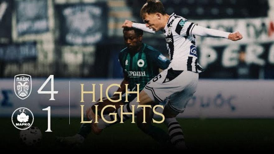 Τα στιγμιότυπα του ΠΑΟΚ - Μαρκό