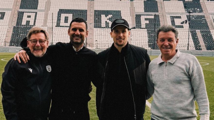 Στην Τούμπα ο ΠΑΟΚτσής Μπίλι Ράμσεϊ (pics)