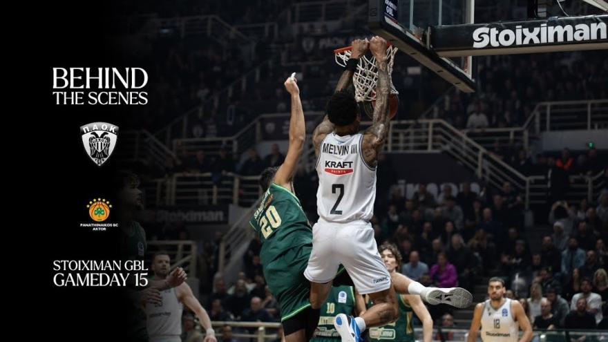 Η παρακαμέρα του ΠΑΟΚ - Παναθηναϊκός