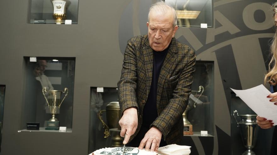 Η κοπή της βασιλόπιτας της ΚΑΕ ΠΑΟΚ και η τιμητική του Τimmy Allen [εικόνες]