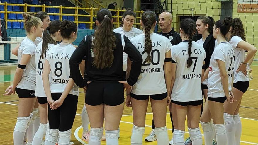 5Χ5 και πρωτιά στον όμιλο για την Κ18 βόλεϊ κοριτσιών του ΠΑΟΚ!