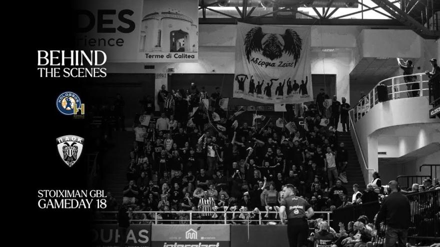 Η παρακαμέρα του Κολοσσός - ΠΑΟΚ