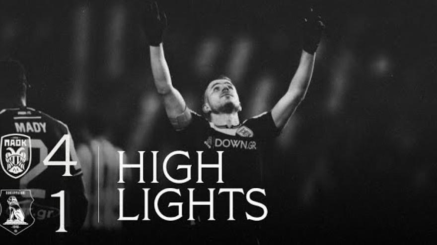 Τα στιγμιότυπα του ΠΑΟΚ - Πανσερραϊκός