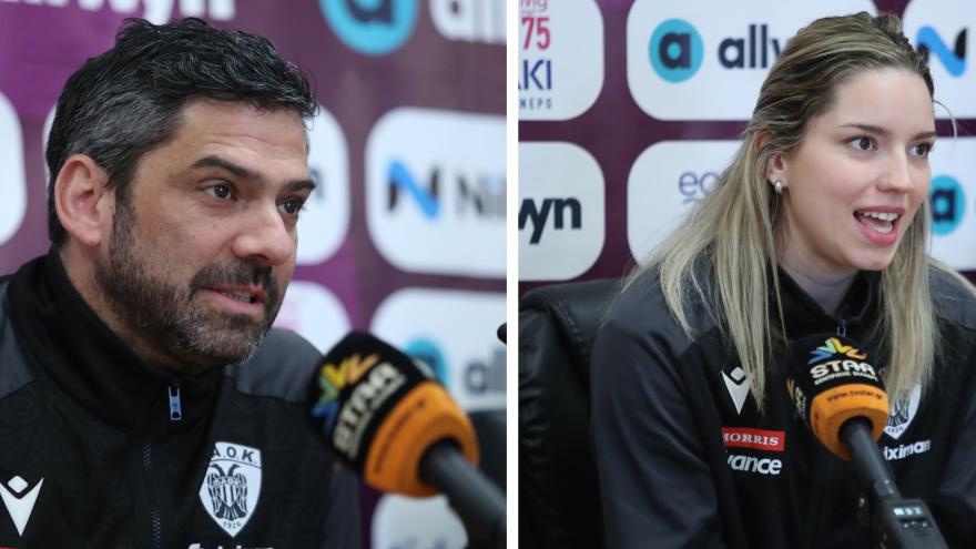 Οι δηλώσεις των Γιάννη Γιαπάνη και Τατιάνας Αρμουτσή εν όψει Final-4