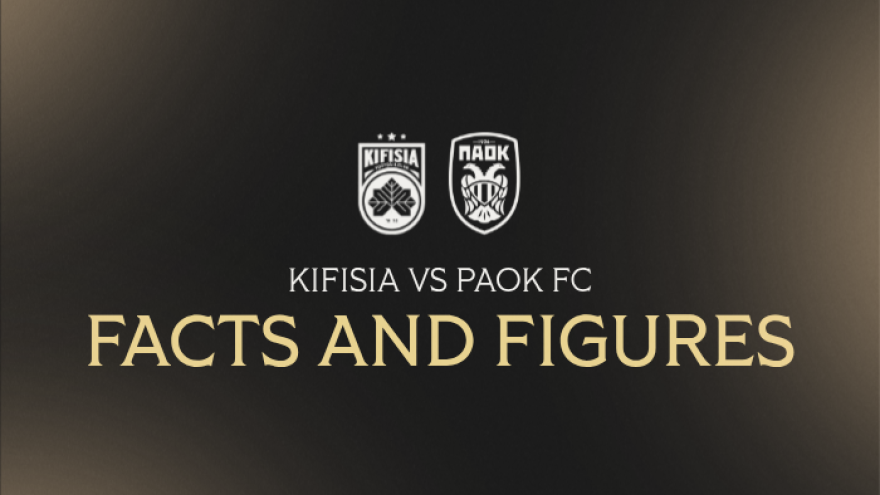 Facts & Figures για το Κηφισιά - ΠΑΟΚ