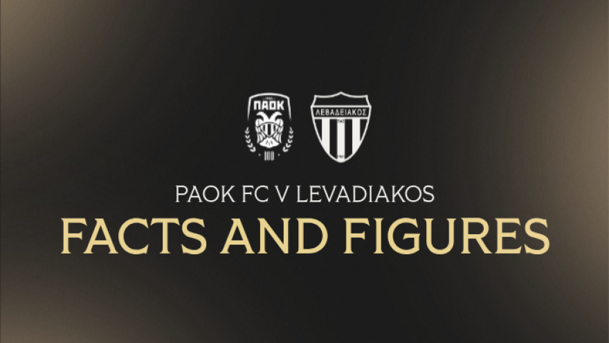 Facts & Figures για το ΠΑΟΚ - Λεβαδειακός