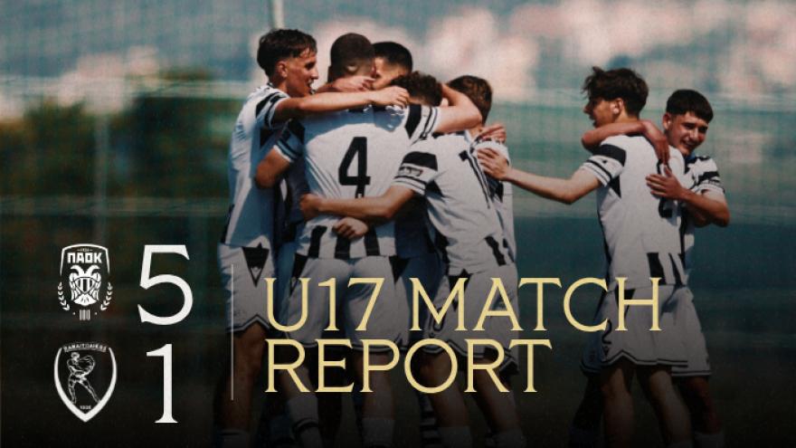 5-1 τον Παναιτωλικό η Κ17