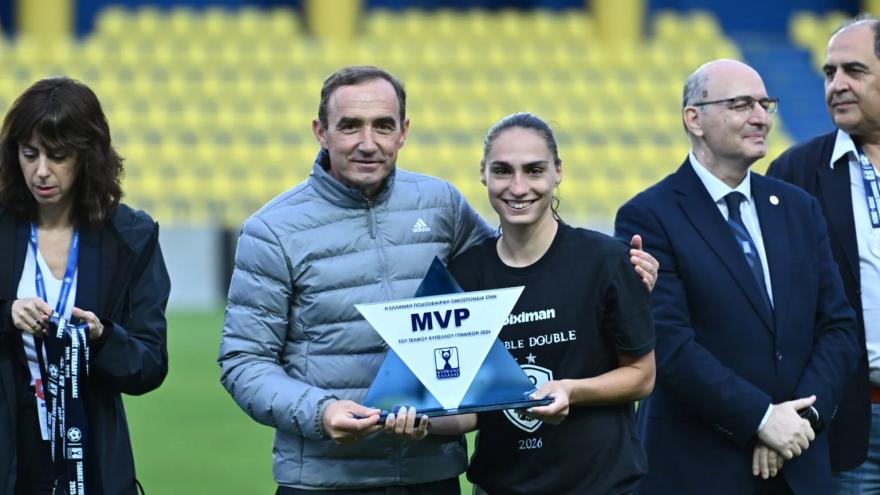 MVP του τελικού η Δρακογιαννάκη!