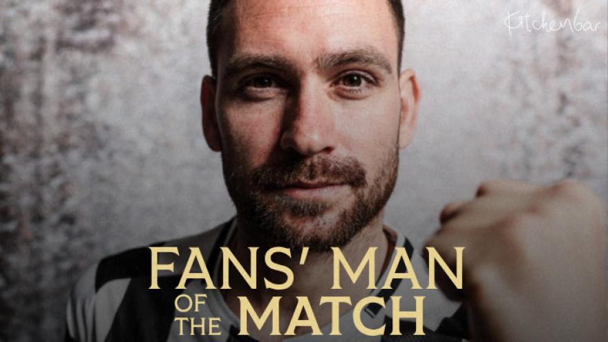 Fans’ Man of the Match o Ζίβκοβιτς