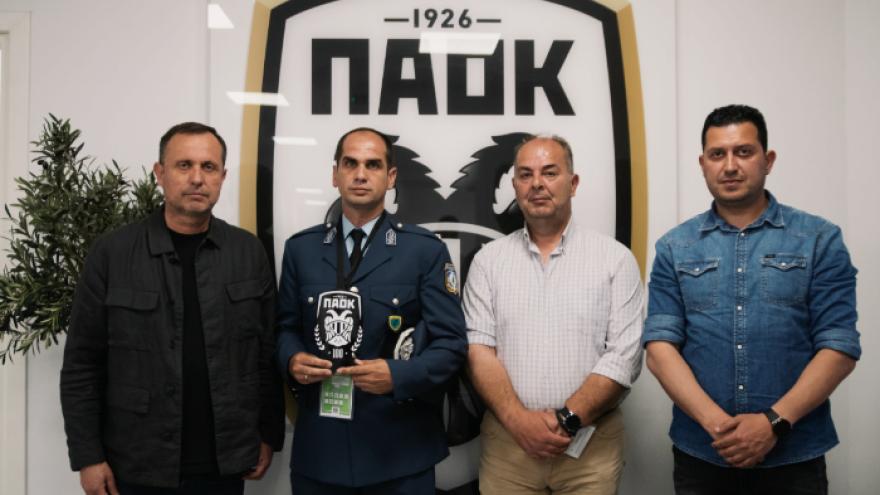 Τίμησε στην Τούμπα τους ήρωες αστυνομικούς του Ωραιοκάστρου