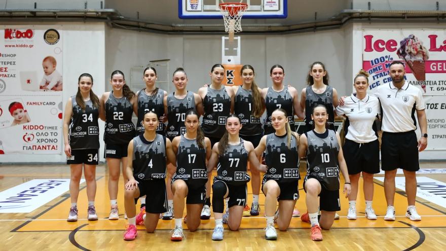 Για το χάλκινο του Πανελληνίου Πρωταθλήματος οι κορασίδες μπάσκετ