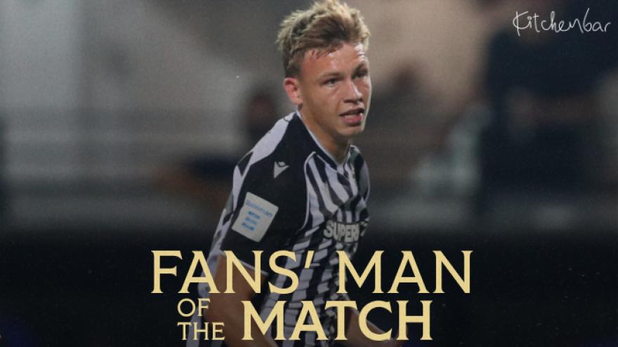 Fans’ Man of the Match o Μύθου κόντρα στον Λεβαδειακό