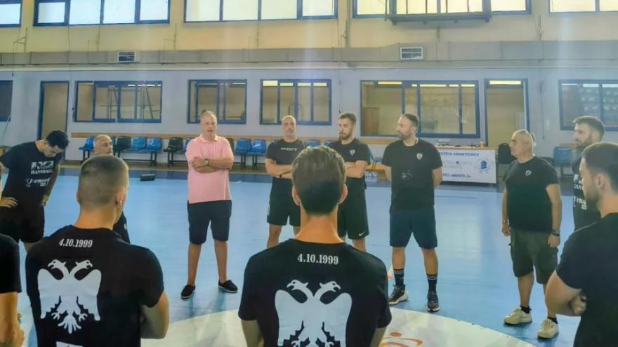 Πρώτη συνάντηση και έναρξη προετοιμασίας για το Χάντμπολ ανδρών του ΠΑΟΚ