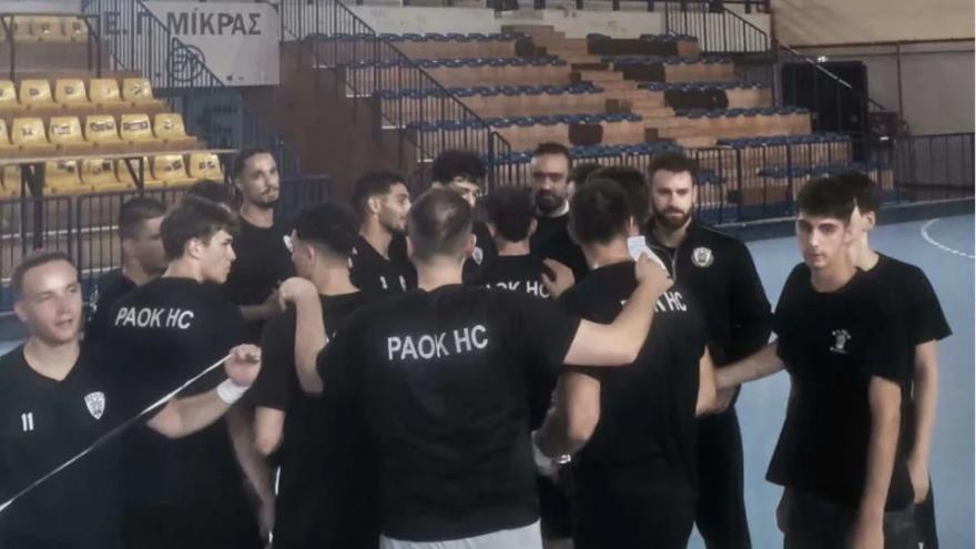 Φιλική νίκη επί της Πέλιστερ για το Χάντμπολ ανδρών του ΠΑΟΚ