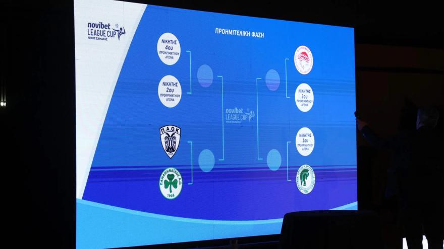 Με Παναθηναϊκό στον προημιτελικό του League Cup «Νίκος Σαμαράς»