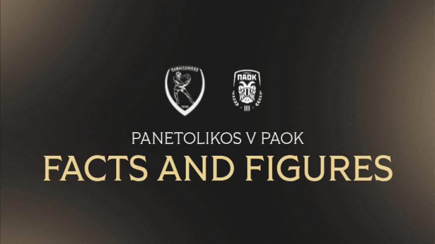 Facts & Figures για το Παναιτωλικός - ΠΑΟΚ