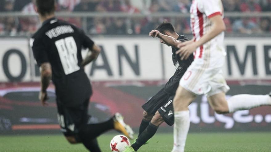 Εικόνες από το Ολυμπιακός-ΠΑΟΚ