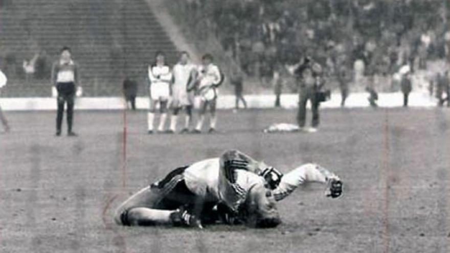 Εκανε ντους την ώρα των πέναλτι!