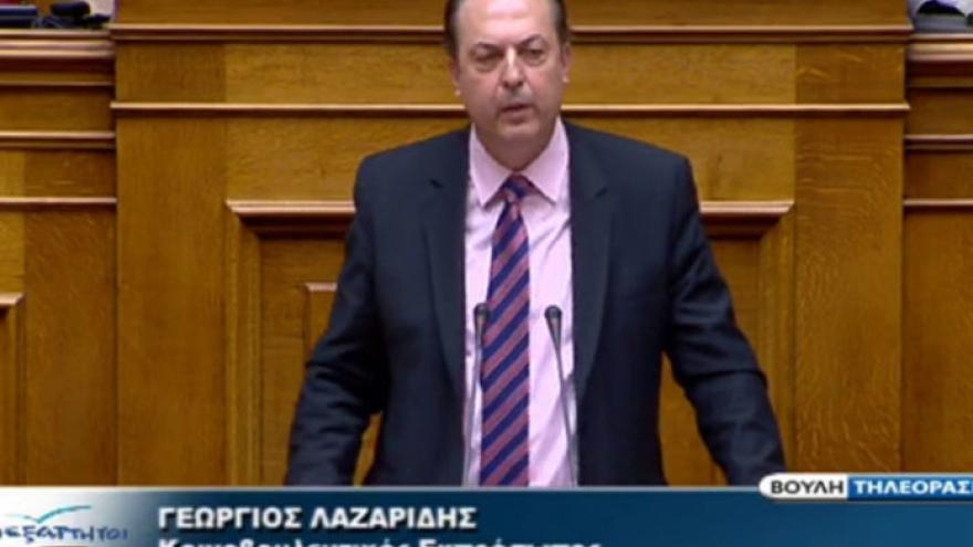 H επική ομιλία Λαζαρίδη για ΠΑΟΚ – Η μη απάντηση Βασιλειάδη (Video)