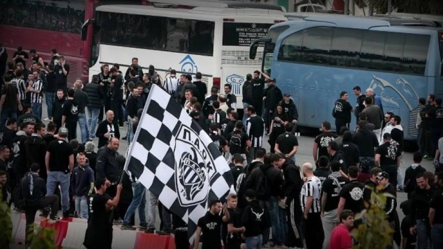 Μπλόκο σε 200 ΠΑΟΚτσήδες που κατέβαιναν Αθήνα