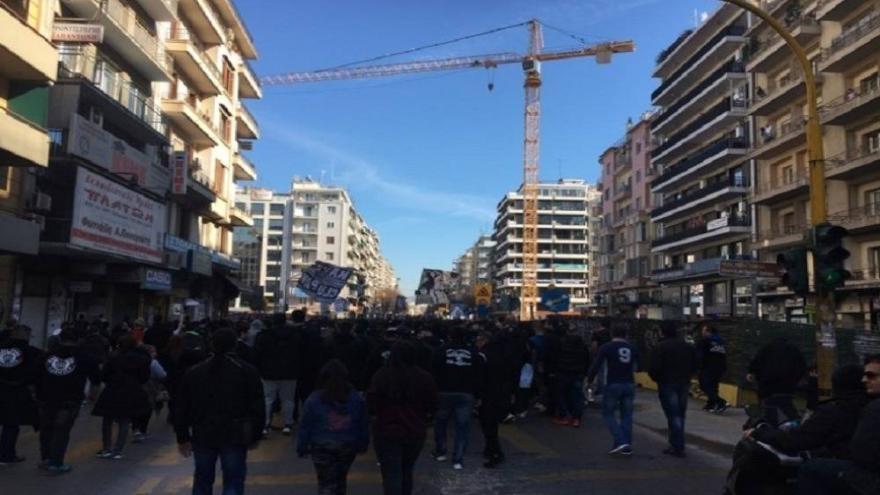 Ξεκίνησε η πορεία (video)