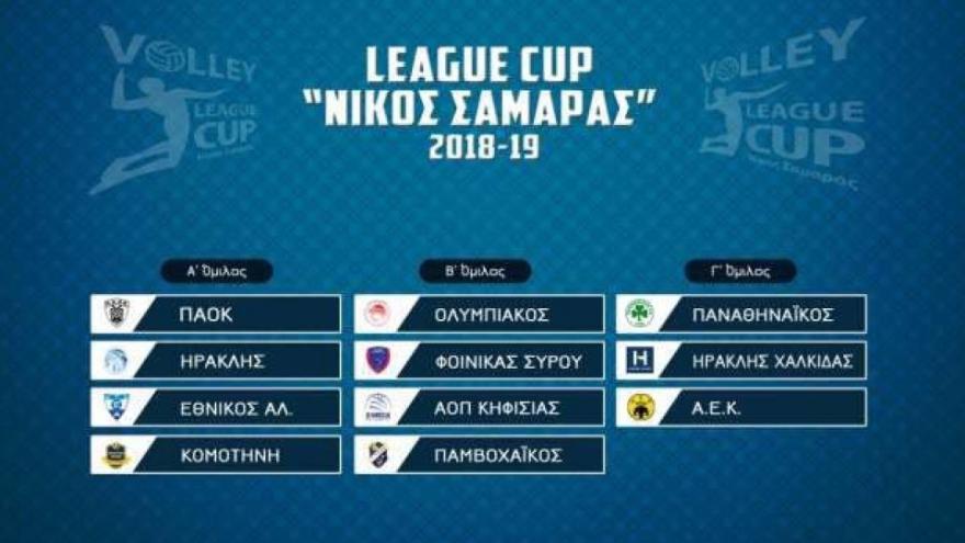 Ξεκινάει το League Cup!