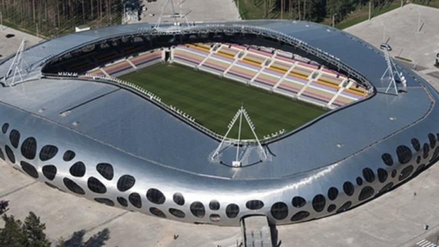 Borisov Arena: Ενα high tech γήπεδο μέσα στο δάσος