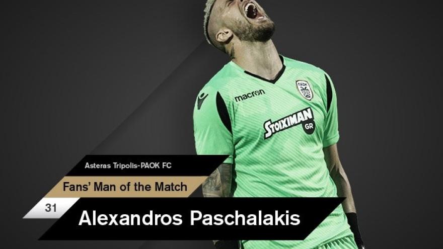 Fans’ Man of the Match ο Πασχαλάκης