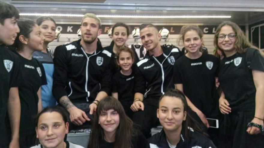 Οι βόλτες των κοριτσιών της Ακαδημίας στη SPORTEXPO!