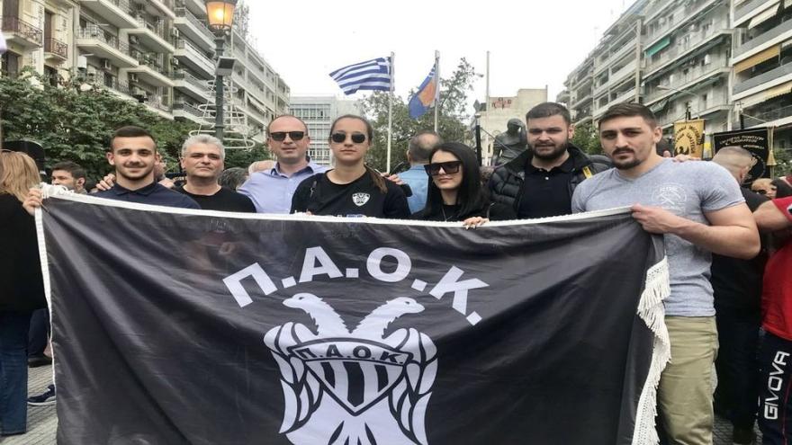 Ο ΠΑΟΚ τίμησε την επέτειο της Γενοκτονίας! (pics)