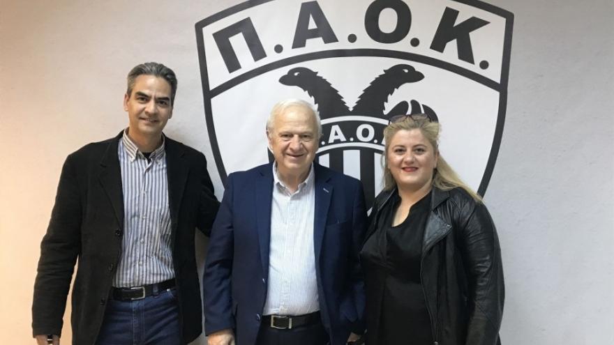 Επίσκεψη Φραγκοπούλου & Σταμπουλή στα Γραφεία του ΠΑΟΚ! (pics)