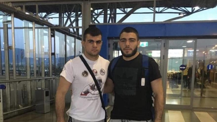 Αναχώρησαν για το Πανευρωπαϊκό οι παλαιστές Παγκαλίδης και Πεππές!