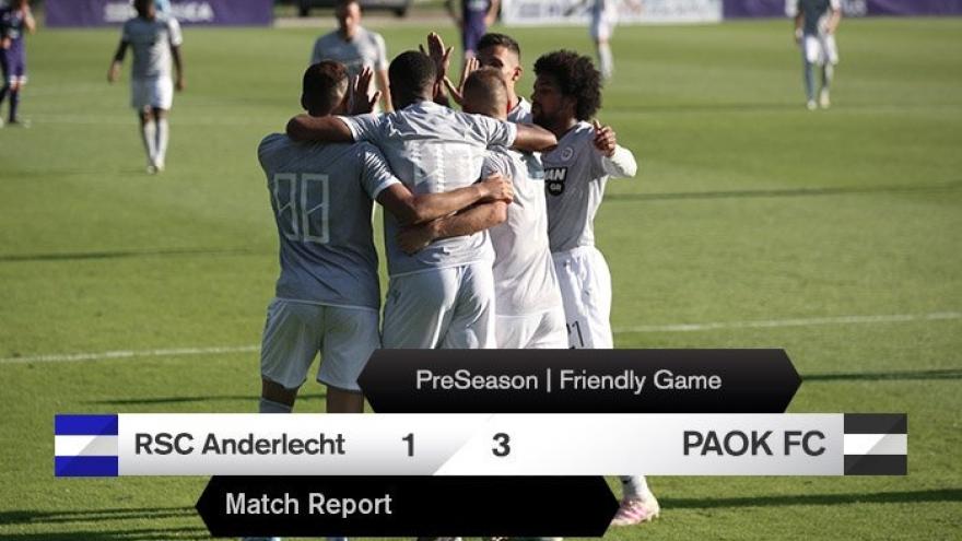 Φιλική νίκη επί της Άντερλεχτ με 1-3