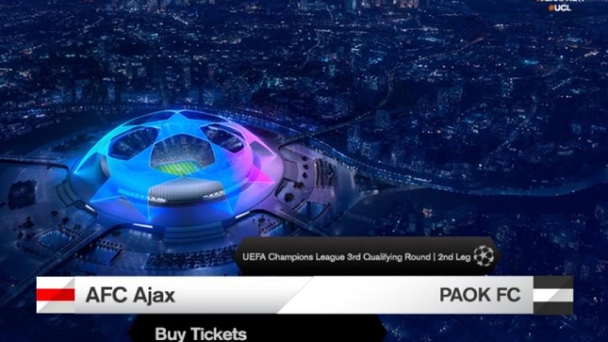 Τα εισιτήρια του AFC Ajax-ΠΑΟΚ