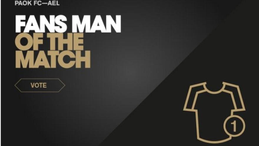 Ψηφίστε τον Fans’ Man of the Match