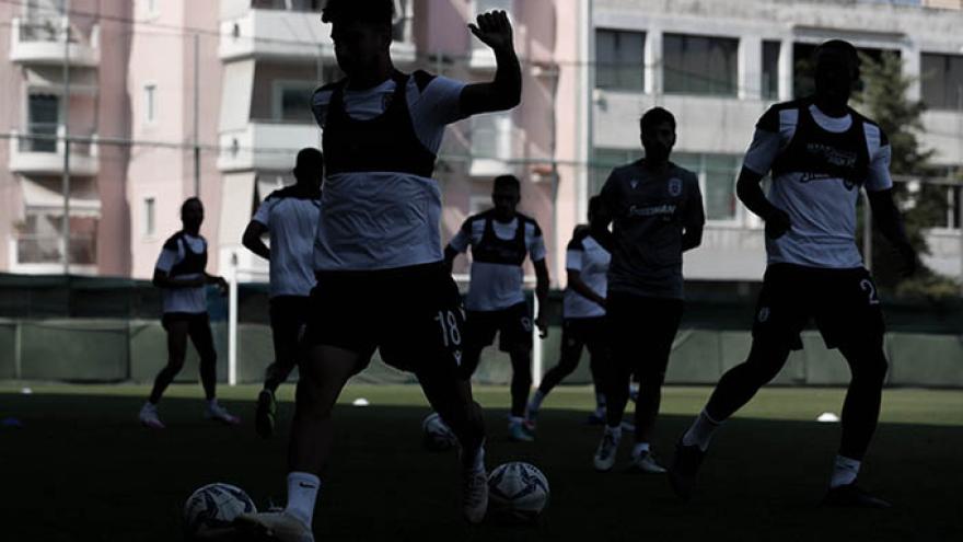 Εικόνες από την προπόνηση (13/7)