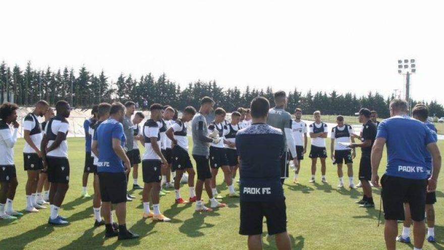 Προπόνηση και αποστολή στον ΠΑΟΚ