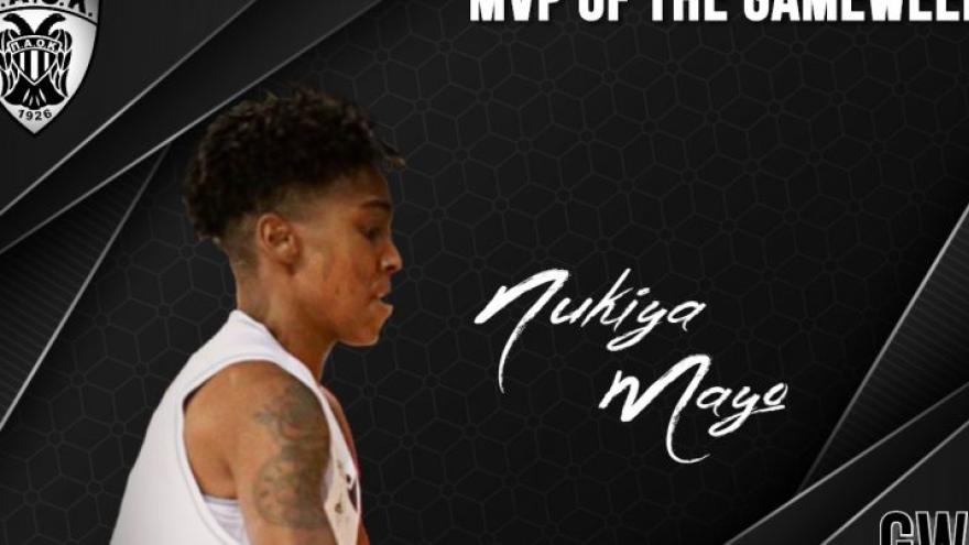 MVP η Nukiya Mayo!