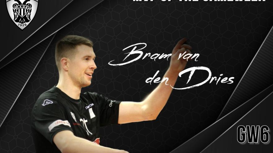 MVP ο Bram Van Den Dries!
