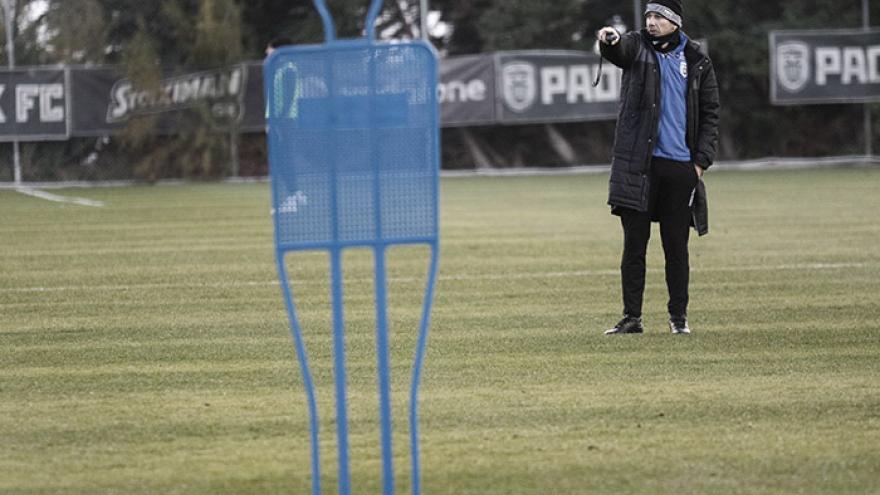 Εικόνες από την προπόνηση