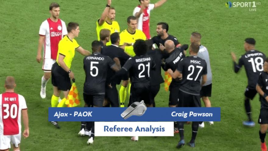 Referee Analysis : Άγιαξ – ΠΑΟΚ