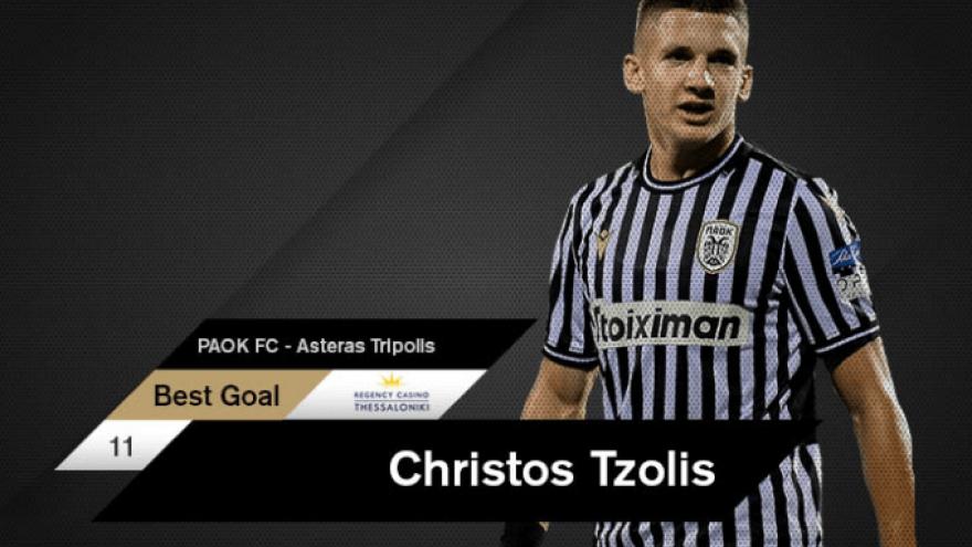 Best Goal Δεκεμβρίου του Τζόλη
