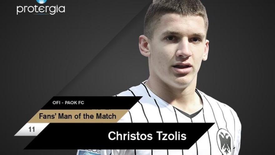 Fans’ Man of the Match ο Τζόλης