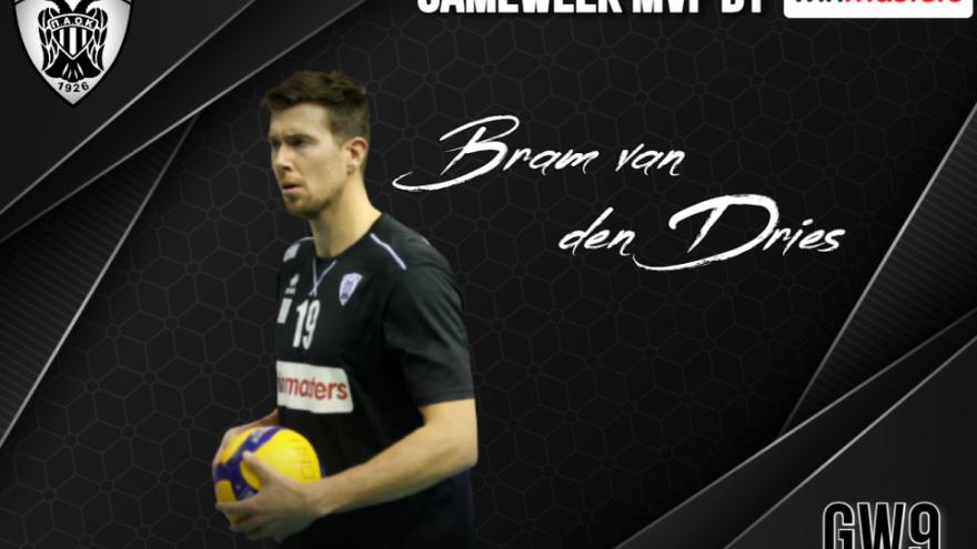 Winmasters MVP ο Bram Van Den Dries!